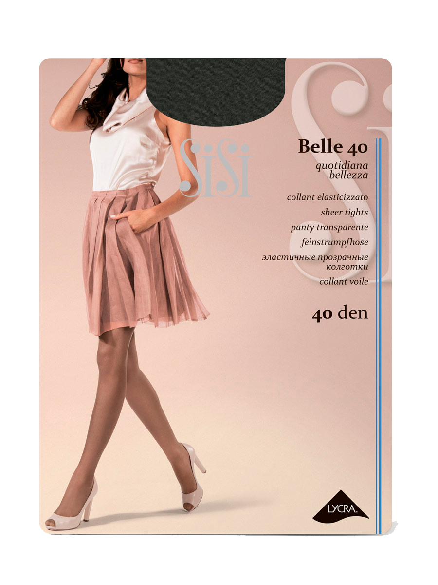 BELLE 40 DEN Колготки с шортиками SISI Классическая коллекция