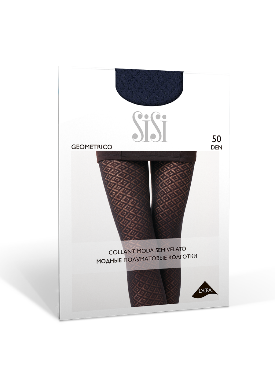GEOMETRICO 50 den Колготки с рисунком SISI FASHION COLLECTION