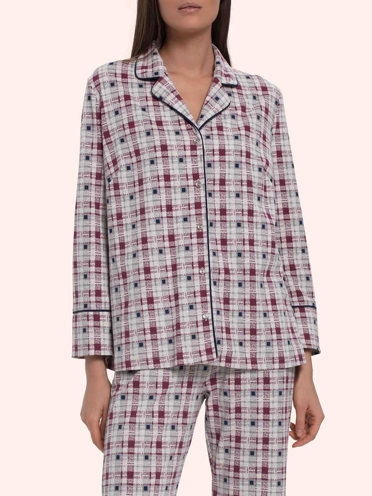 D0934Si Комплект женский (Рубашка+Брюки)