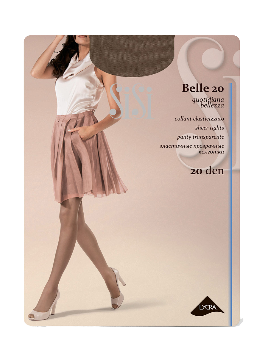 BELLE 20 DEN Колготки с шортиками SISI Классическая коллекция