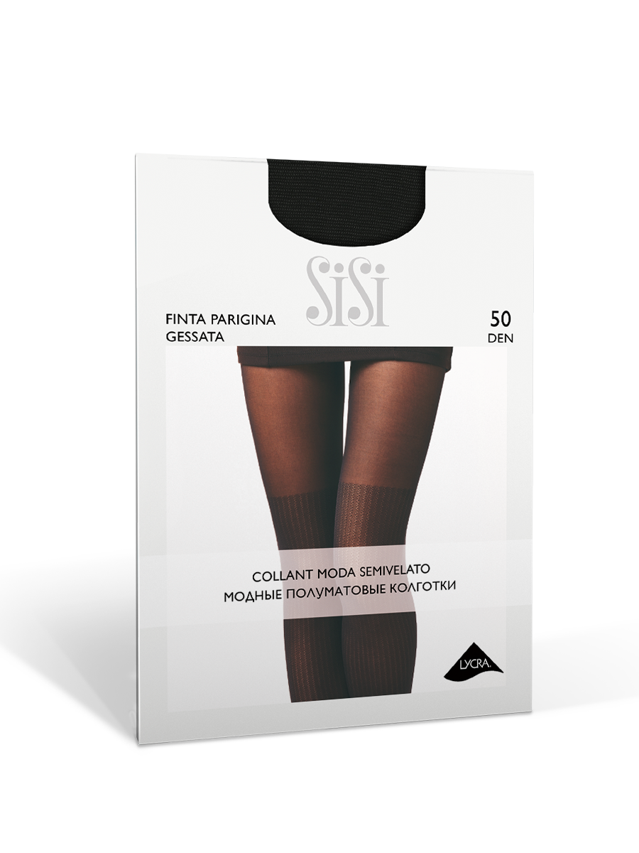FINTA PARIGINA GESSATA 50 den Колготки с рисунком SISI FASHION COLLECTION