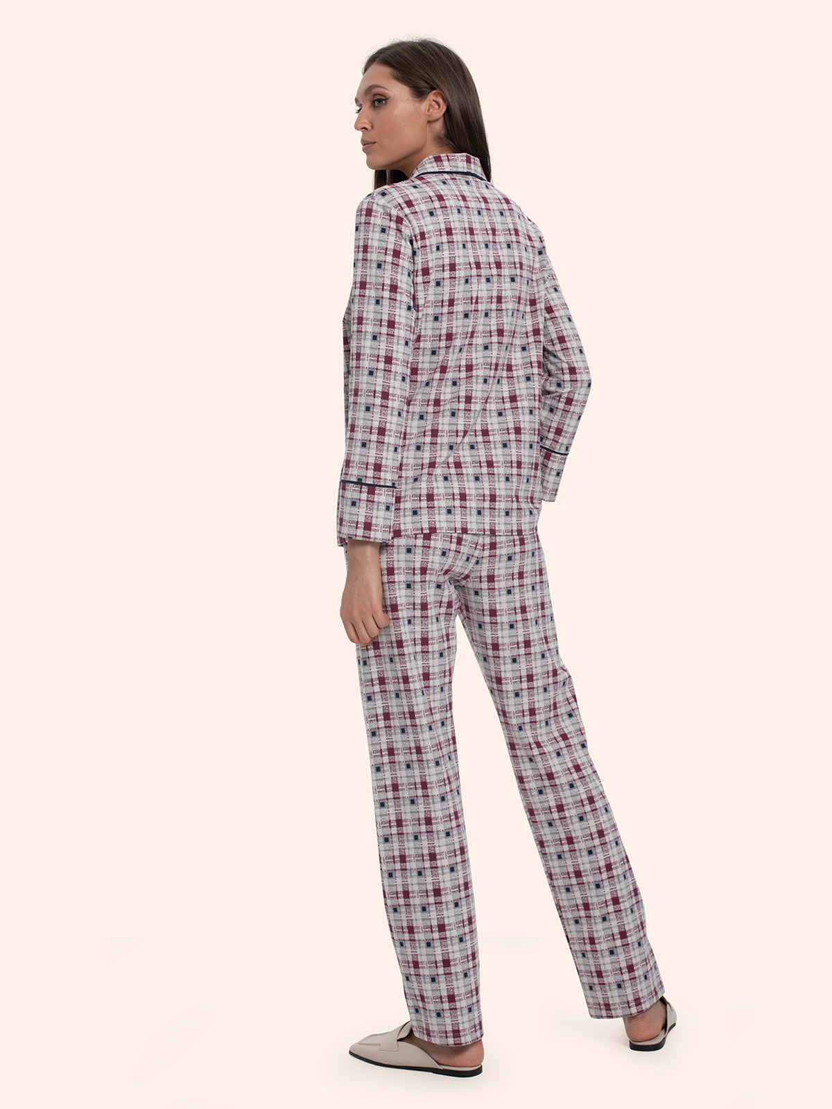 D0934Si Комплект женский (Рубашка+Брюки)